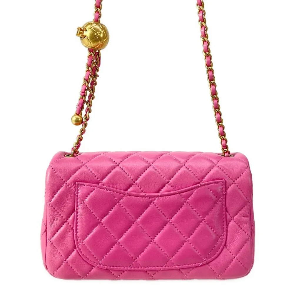 CHANEL mini matelasse